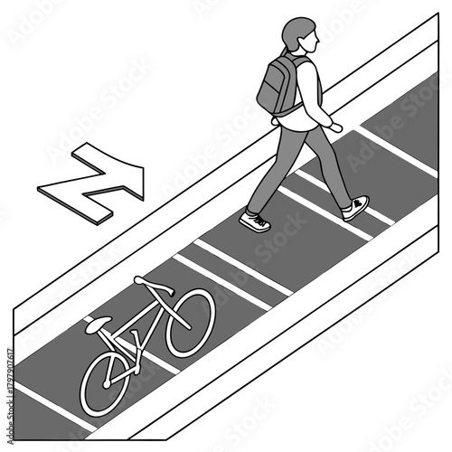 Pedestrian and Bicycle Path