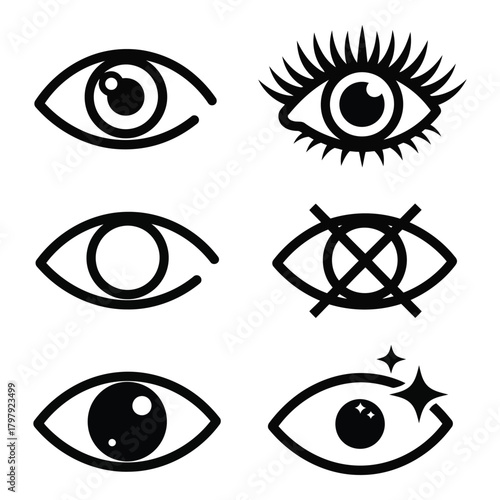 Eye icons