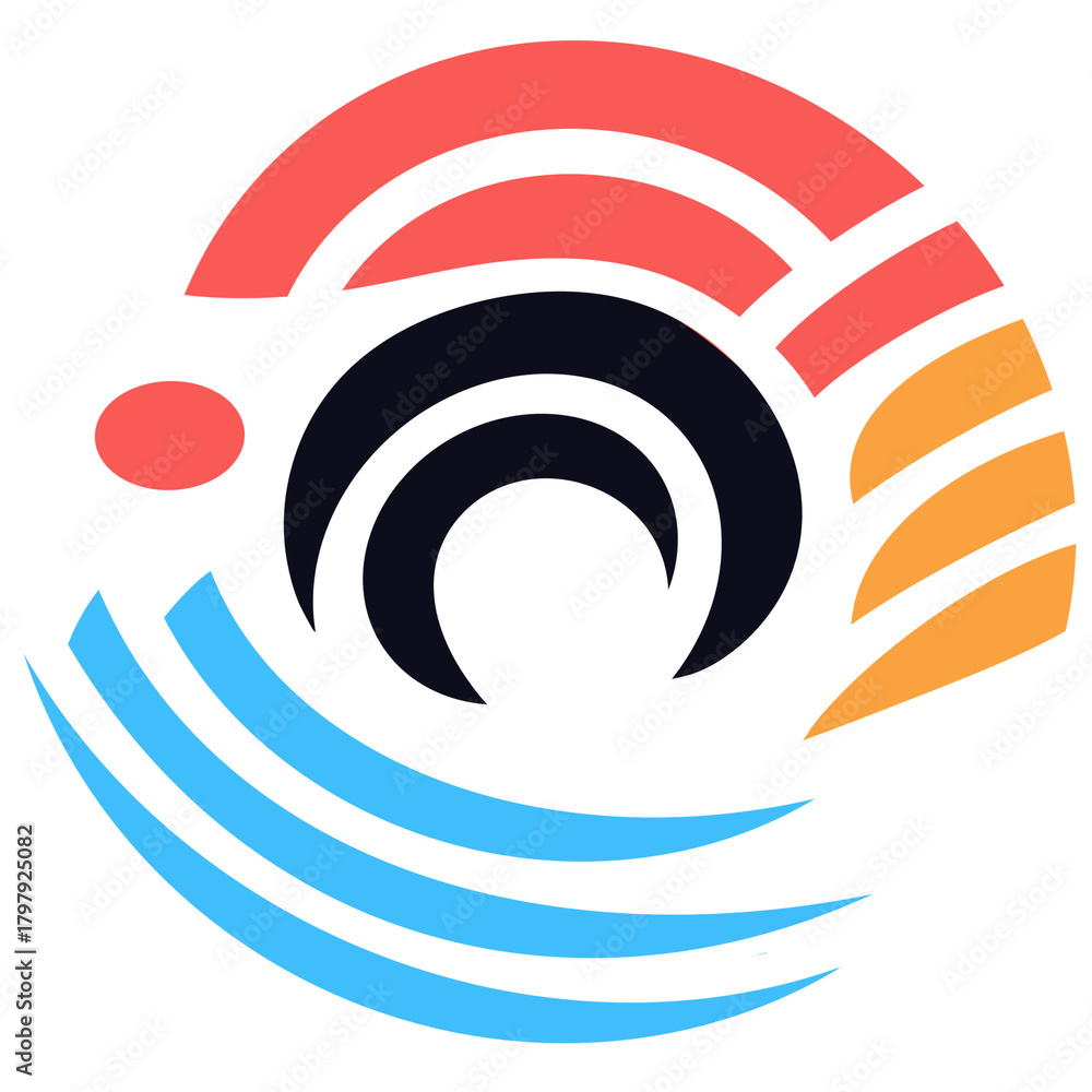 Fototapeta premium abstract logo design