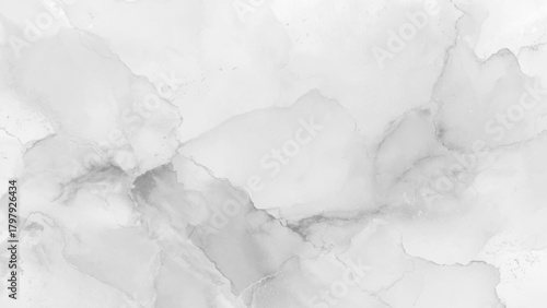 Elegant subtle grey and white abstract marble-like texture background material Vector, illustration.
