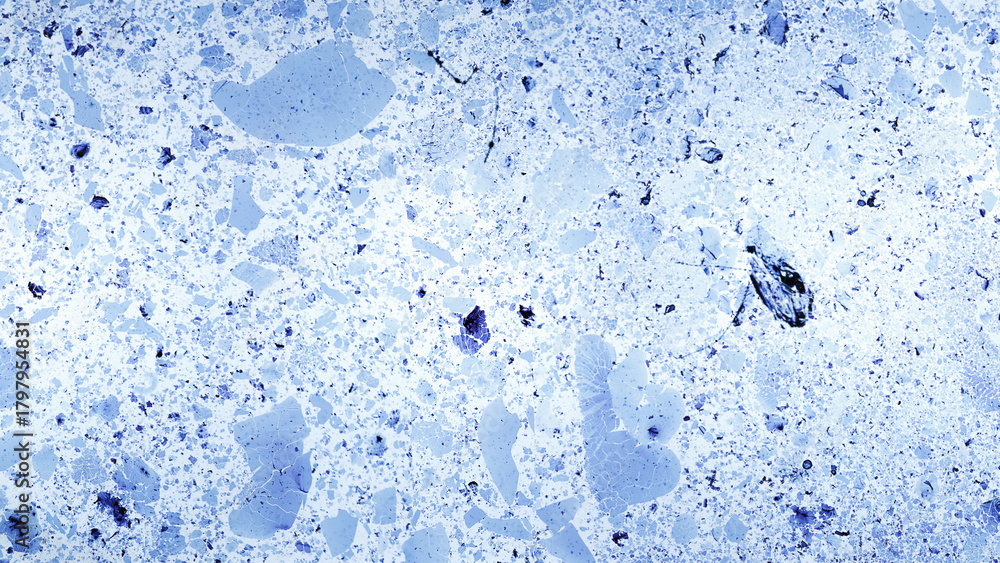 Obraz premium Blue Ink Texture in Water – Abstract Liquid Background