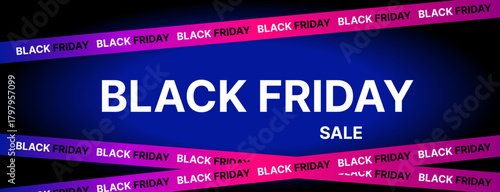 friday, black, offer, hologram, design, neon, special, vector, business, banner, illustration, shopping, label, poster, sale, template, marketing, sticker, celebration, internet, sign, badge, holiday,