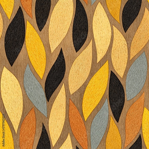 Gold shimmering wild textures seamless pattern design elegant tile premium quality visual art