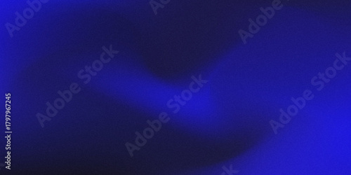 Grainy Noise concept, Blue and black wave Blurred. modern abstract backround.