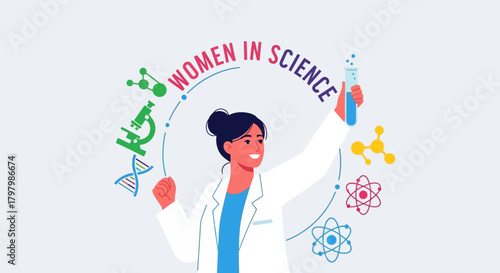 Empowering innovation celebrating women contributions to scientific discoveries and advancements
