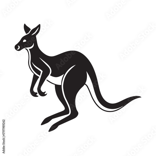 Kangaroo Outback Jumper Wild Nature Silhouette