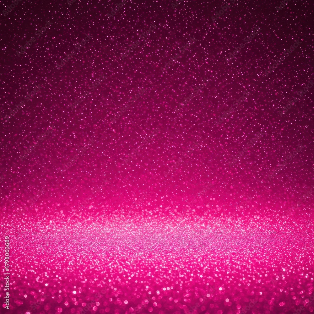 Obraz premium A mesmerizing and vibrant abstract background showcasing a uniform texture of shimmering pink light and bright glitter particles ,texture ,dust ,wallpaper