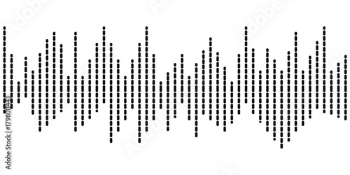 Podcast sound waves, audio spectrum waveforms, music or voice digital track vector line soundwaves with abstract pattern of sound frequency. Isolated podcast visualizer audio waves and waveforms set