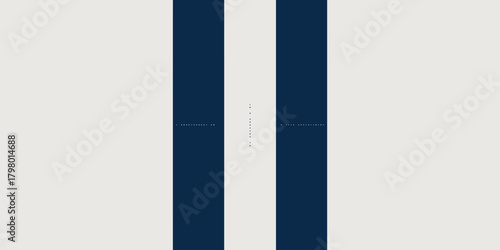 A simple background with two navy blue vertical stripes and a white stripe in the middle area