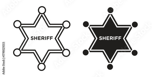 Badge Sheriff icon