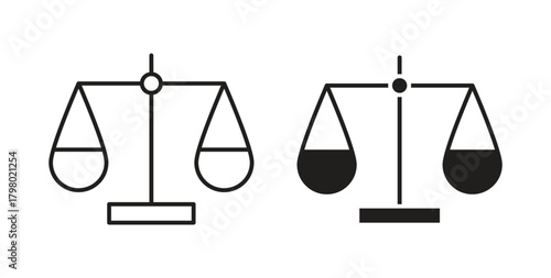 Balance scale icon