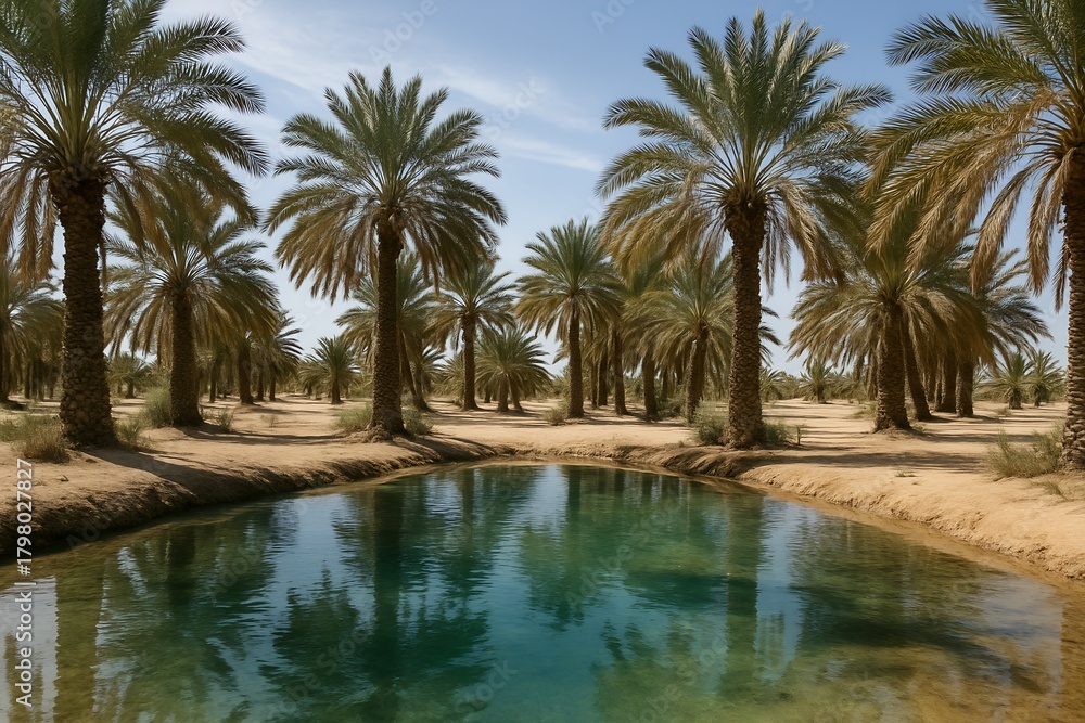 Obraz premium Desert Oasis