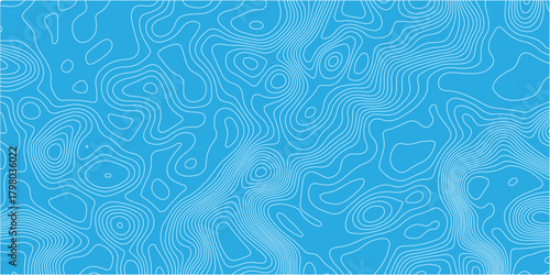 Seamless geometric blue wave pattern decoration vector illustration. swirl, light, nature. Abstract Topographic map background with wave line. Topography and geography map grid abstract backdrop. wave