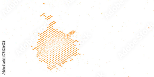 Abstract grunge paint splash texture backdrop vector illustration. color, water, watercolor, silhouette, splatter, frame. Scattered brown and black dots on white background. Gray speckle pattern 