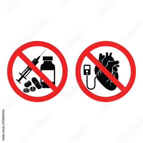 No drugs and heart disease