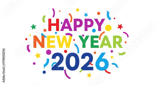 Festive new year s eve celebration graphic with sparkling elements and celebratory text for a joyous occasion