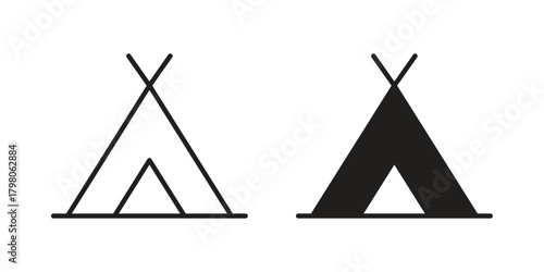Tent icon