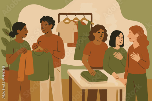 Icon bright clothing olive no swap vector racks event handmade sand shirts