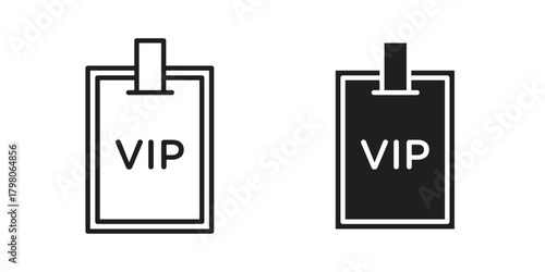 VIP pass icon