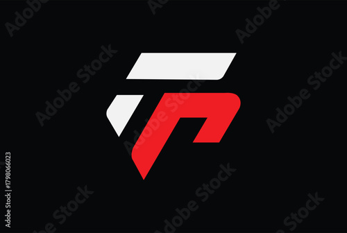 TP OR PT Logo vector illustration for any brand, business, club, company.