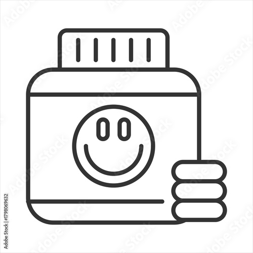 Antidepressants Outline Icon