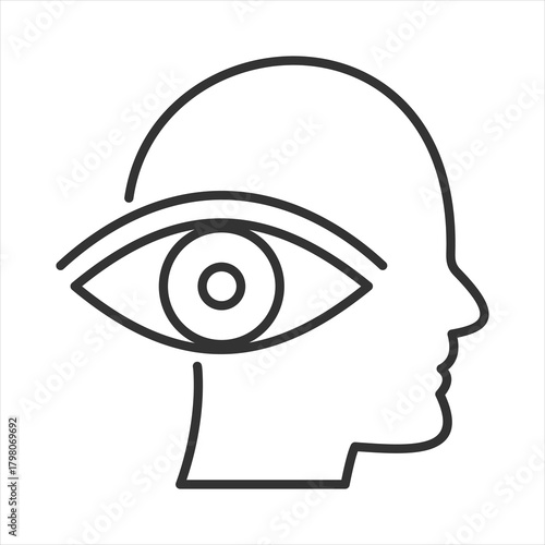 Rumination Outline Icon