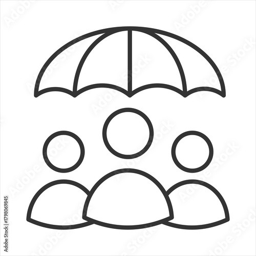 Crisis Intervention Outline Icon