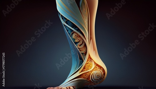 spiral fracture fibula helical crack pattern torsional injury