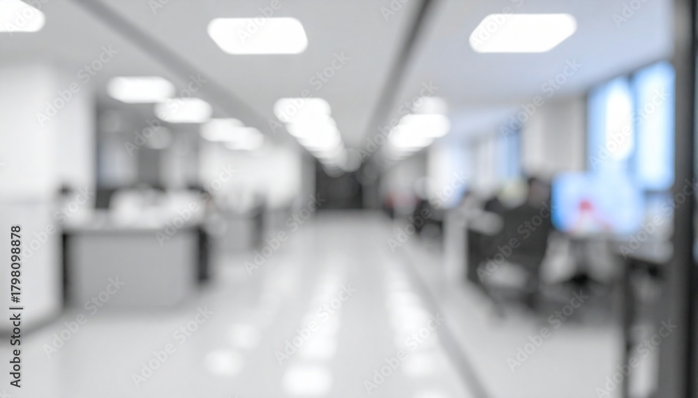 Fototapeta premium defocused modern office background