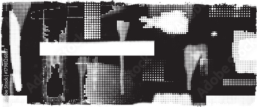 Grunge textured banner with rough edges. Speckled texture. Overlay grunge texture . Simply place texture over any object to create grunge effect . Banner with scratched surface for your design