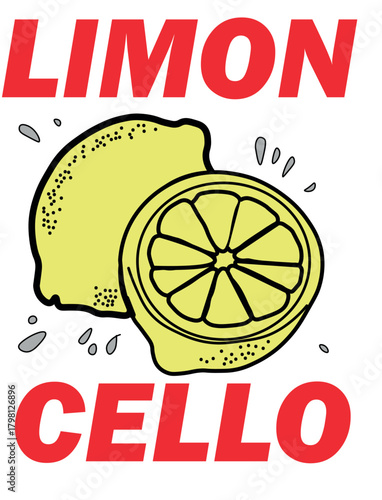 slice of lemon on a plate
