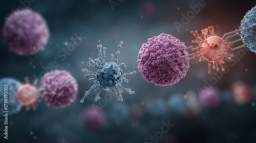 Antibody-Drug Conjugate (ADC) Therapeutic Mechanism Medical Research Illustration