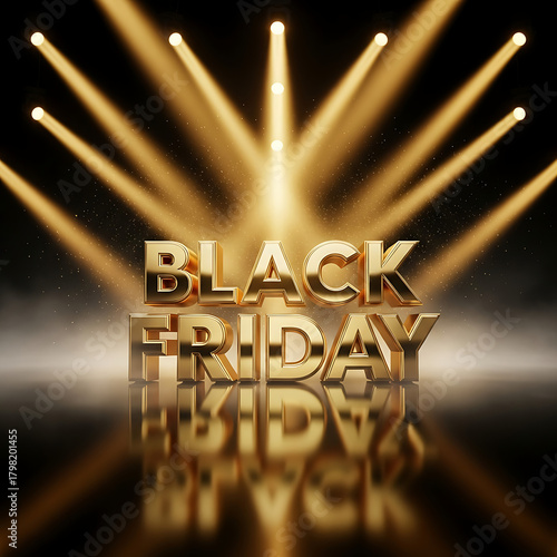 Black Friday Spotlight Promotion on Stage