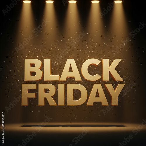 Black Friday Spotlight Promotion on Stage
