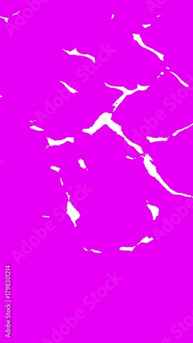Abstract Organic Motion Shapes. Dynamic Pink and white Splash.