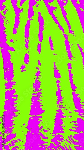 Abstract Organic Motion Shapes. Dynamic Pink and green Splash.