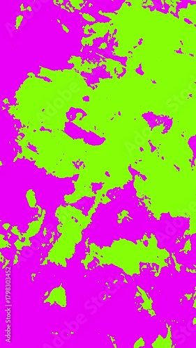 Abstract Organic Motion Shapes. Dynamic Pink and green Splash.