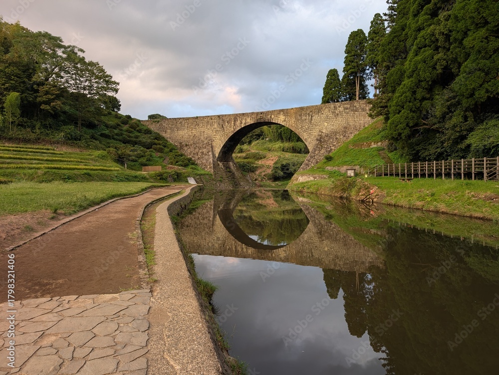 Naklejka premium View of Tsujun Bridge