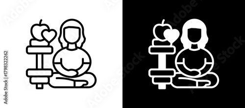 Wellness Program linemixed icon