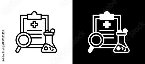 Medical Research linemixed icon