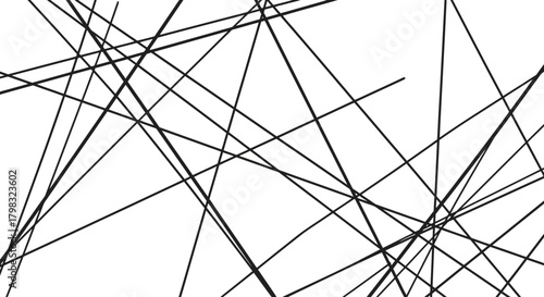 Linear Chaos An Abstract Dance of Intersecting Lines