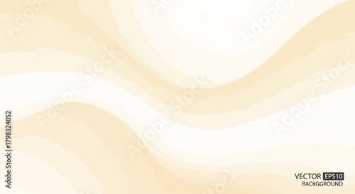 Smooth Sand Swirl Abstract Wave Background with Soft, Muted Tones