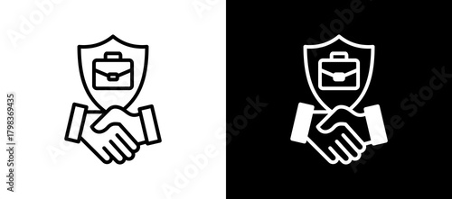 Trust Business linemixed icon