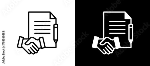 Social Accountability linemixed icon