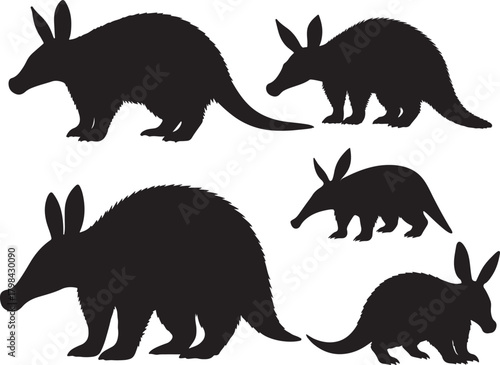 Aardvark Silhouette