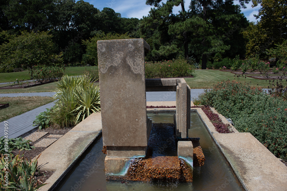 Fototapeta premium stone fountain