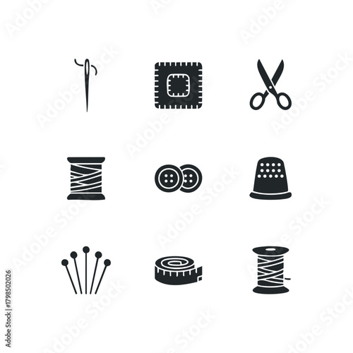 Sewing Icons Collection