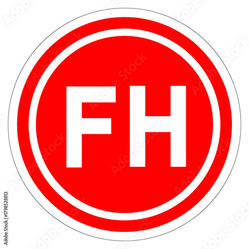 Fire Hydrant Symbol Sign, Vector Illustration, Isolate On White Background Label. EPS10