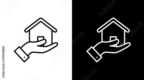 Procurement  White Icon Set Design