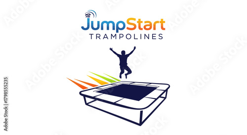 Trampoline Activity for Kids at a Recreational Center in an Urban Environment